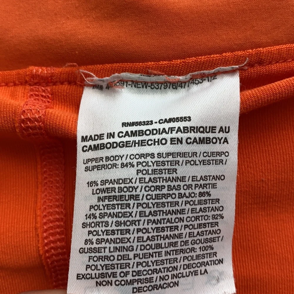 Nike | Orange Tennis Skirt
